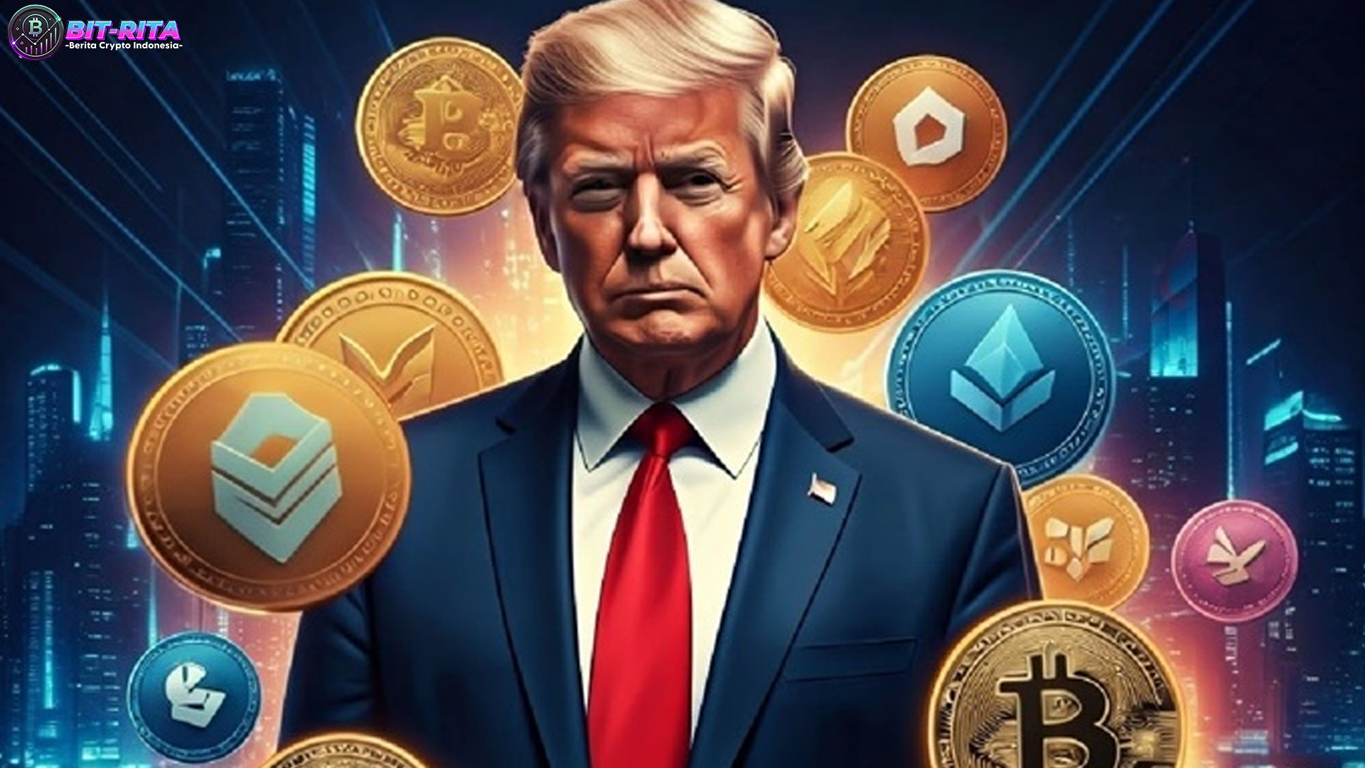 Perusahaan China Borong Bitcoin Trump Beri Respon Keras