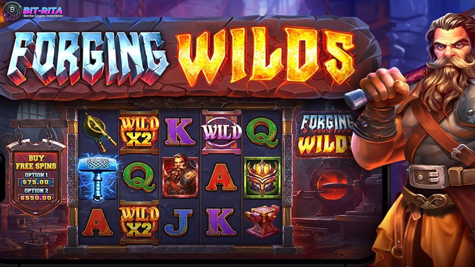 Forging Wilds di Link Slot Gacor Cuan Tiap Spin Melimpah