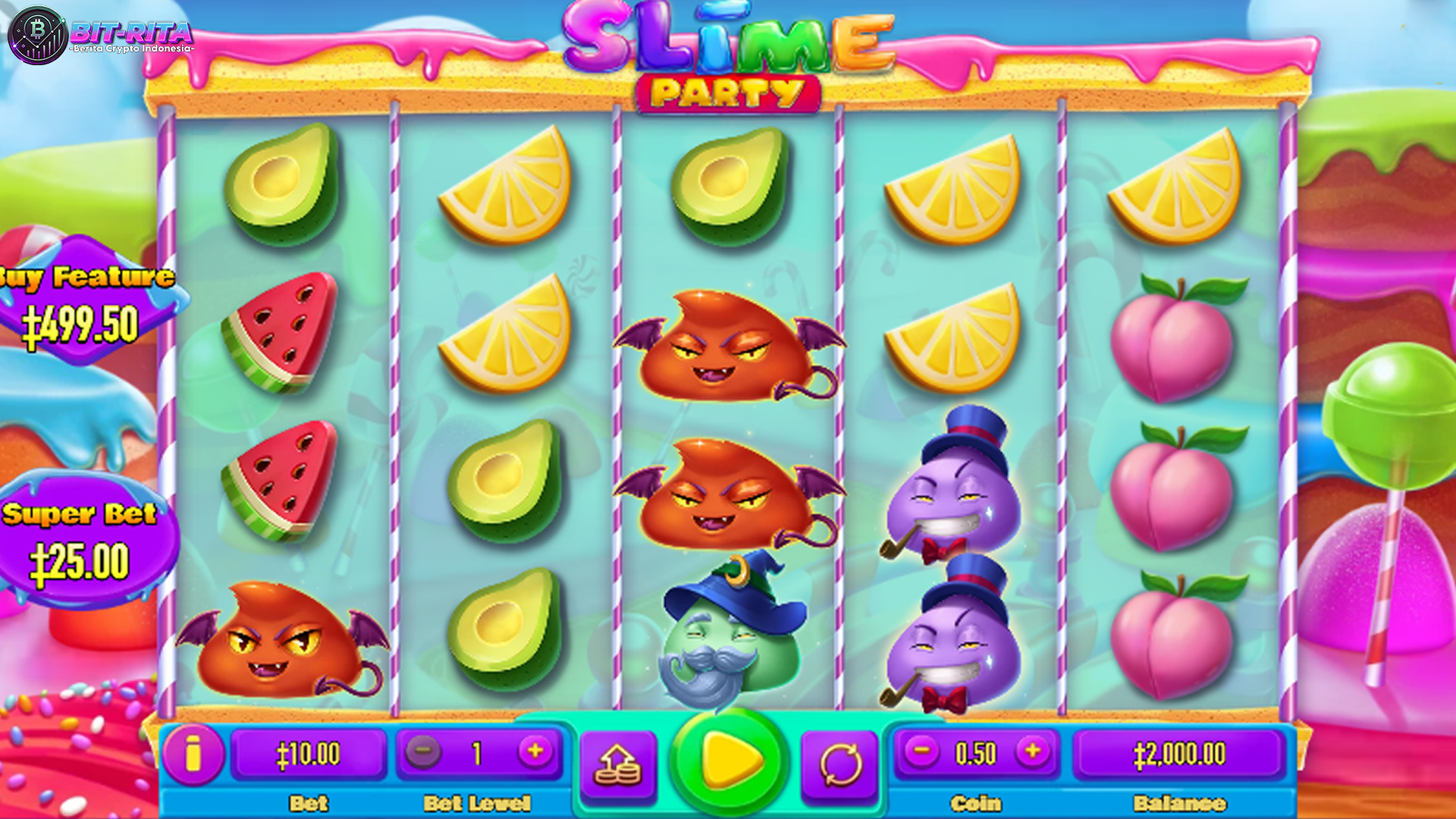 Raih Jackpot Besar di Slime Party Cnnslot Link Login Slot Gacor