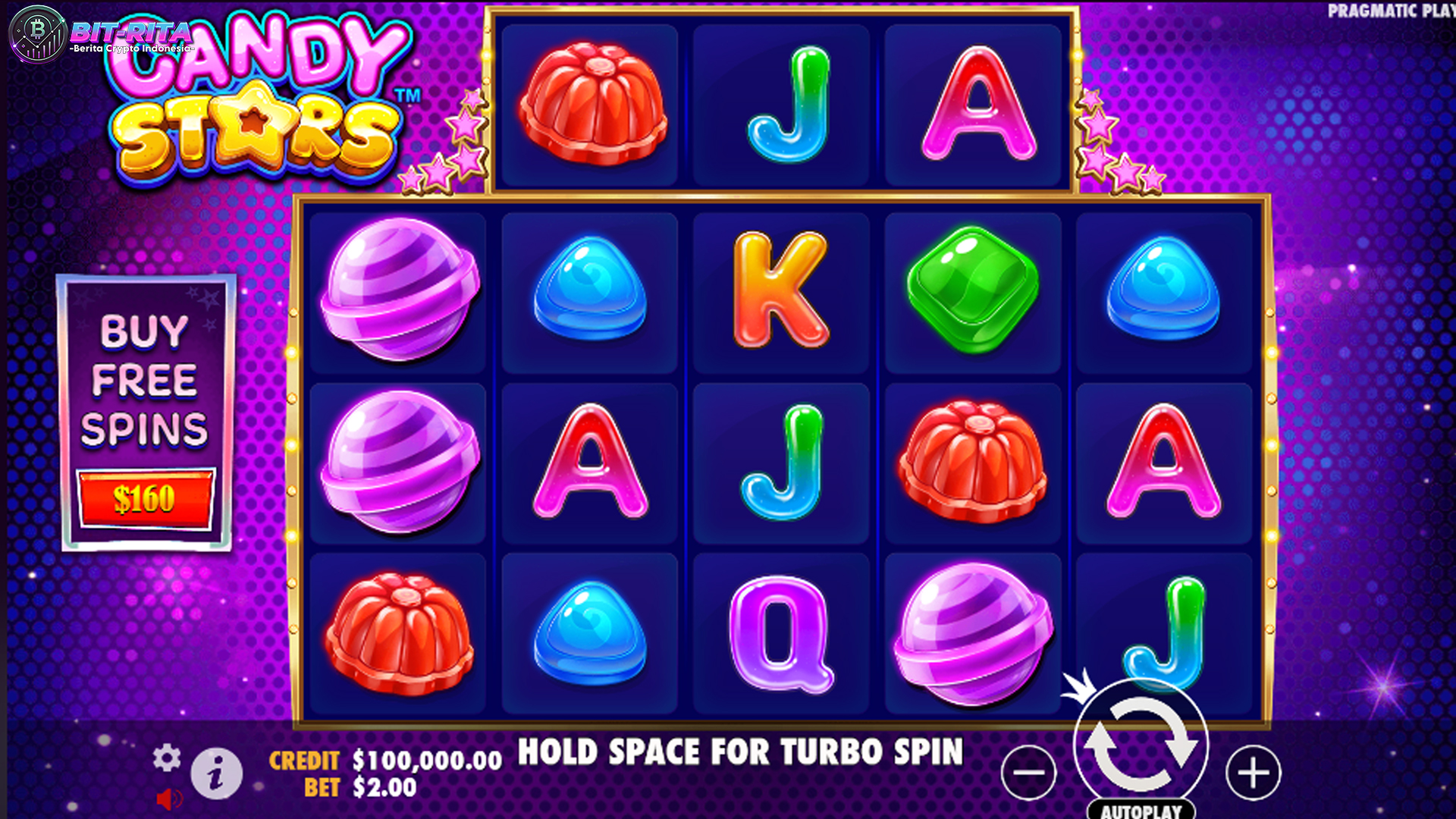 Slot Online Candy Stars Hadir dengan Manisnya Cuan Besar
