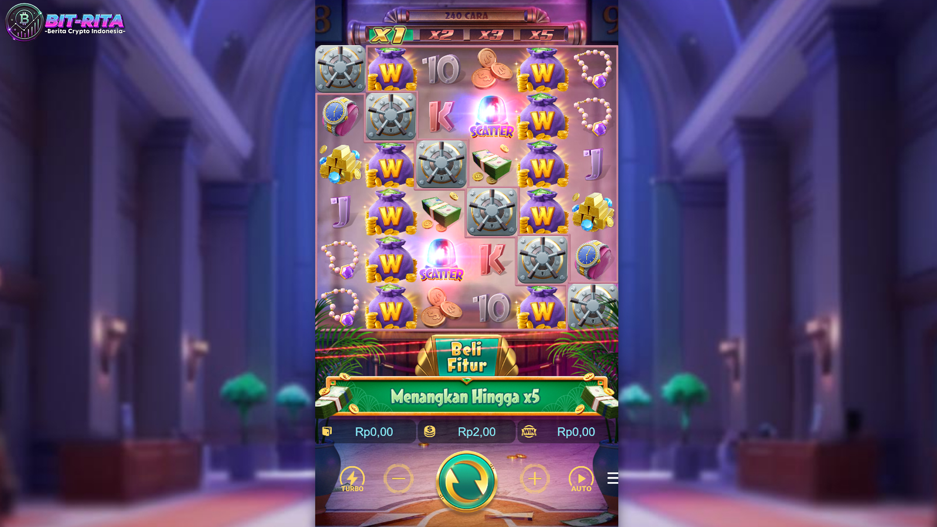 Wild Heist Cashout Makin Menguntungkan dengan Slot Rtp8000