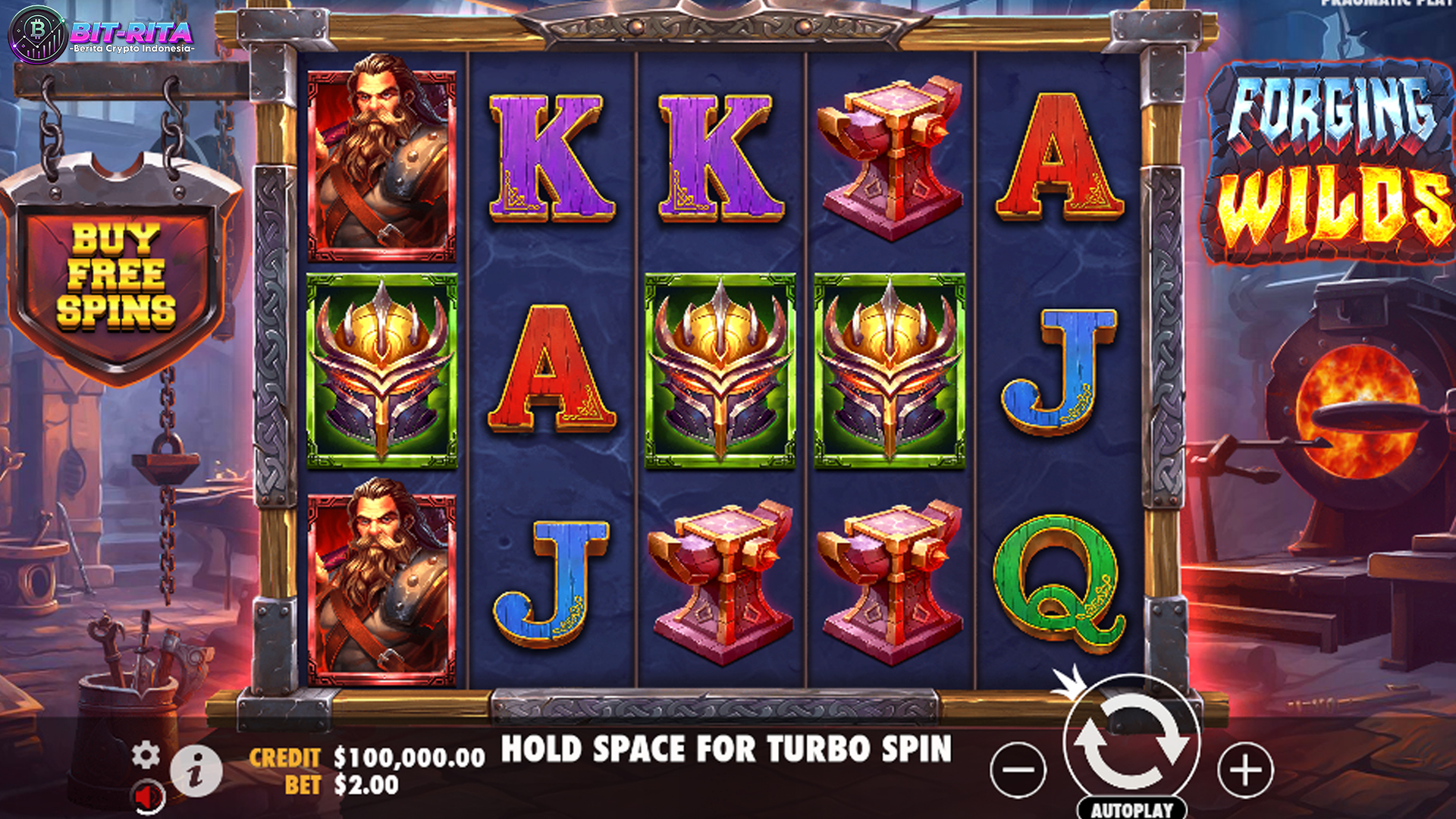 Forging Wilds di Link Slot Gacor Cuan Tiap Spin Melimpah
