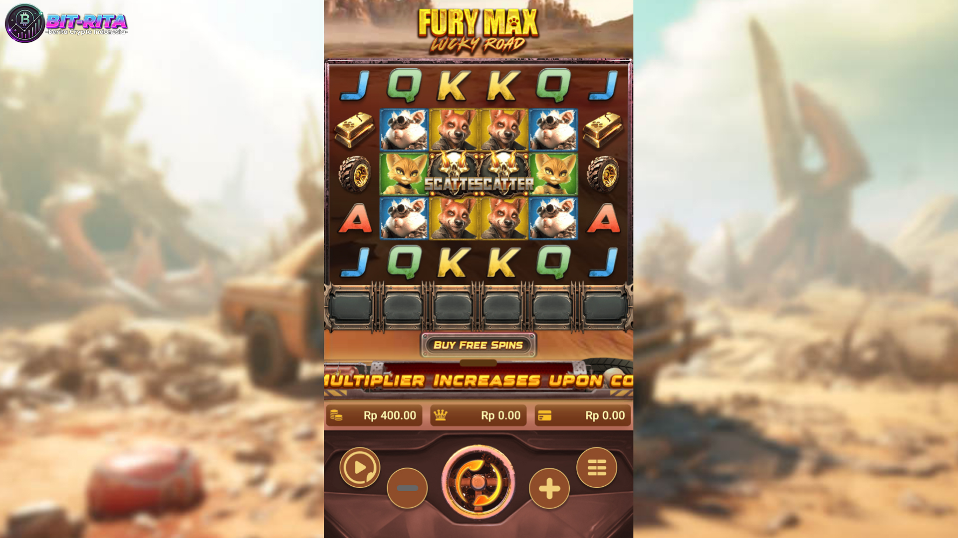 Situs Slot Terbaik Tawarkan Fury Max Lucky Road Penuh Hadiah