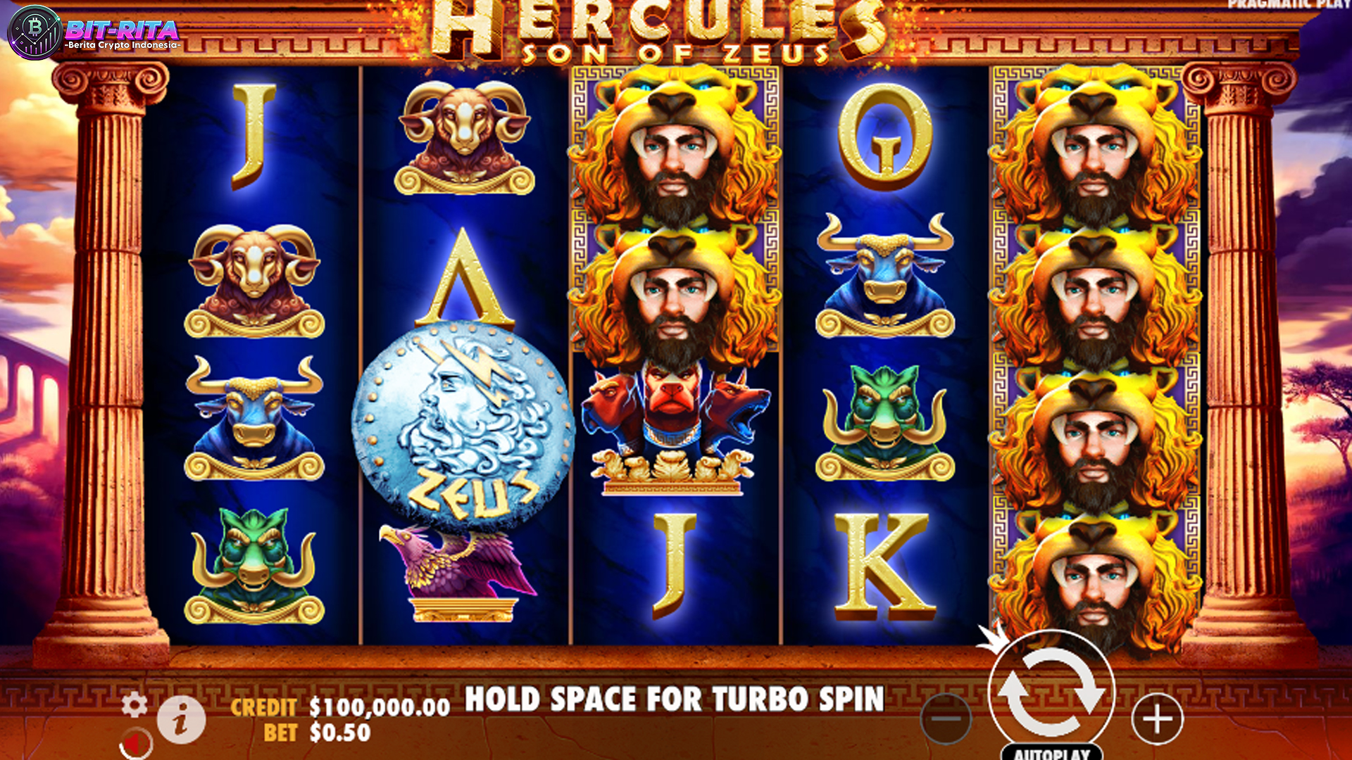 Slot Hercules Son Of Zeus Bikin Main Makin Seru dan Untung