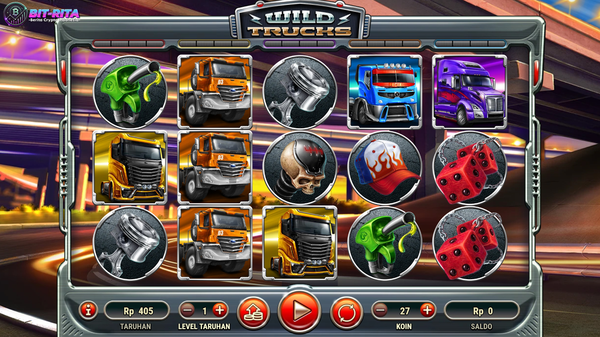 Wild Trucks Bawa Slot Qris ke Jalur Cuan Penuh Tanpa Rem