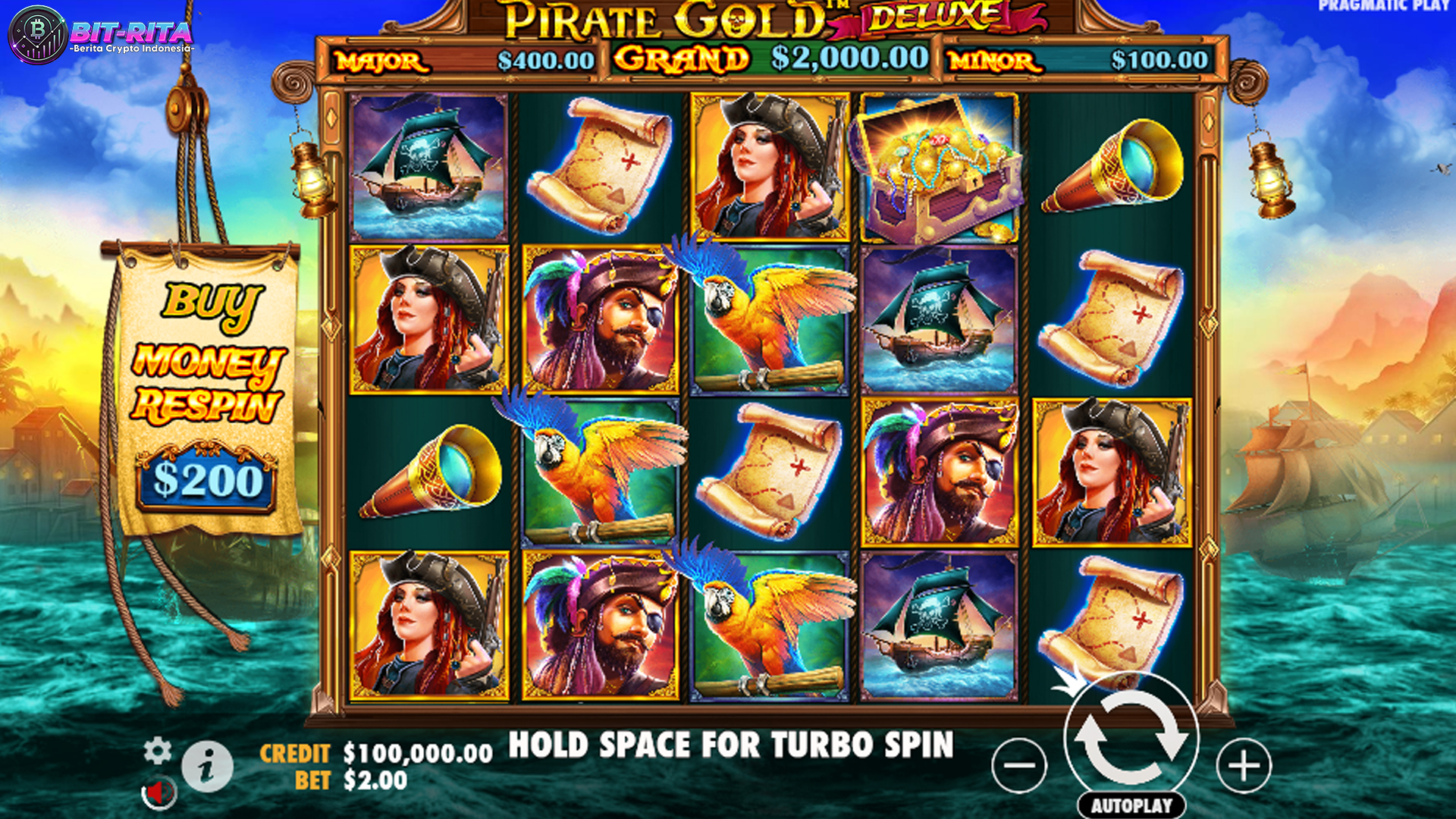 Menangkan Hadiah Pirate Gold Deluxe di Agen Slot Online Terbaik