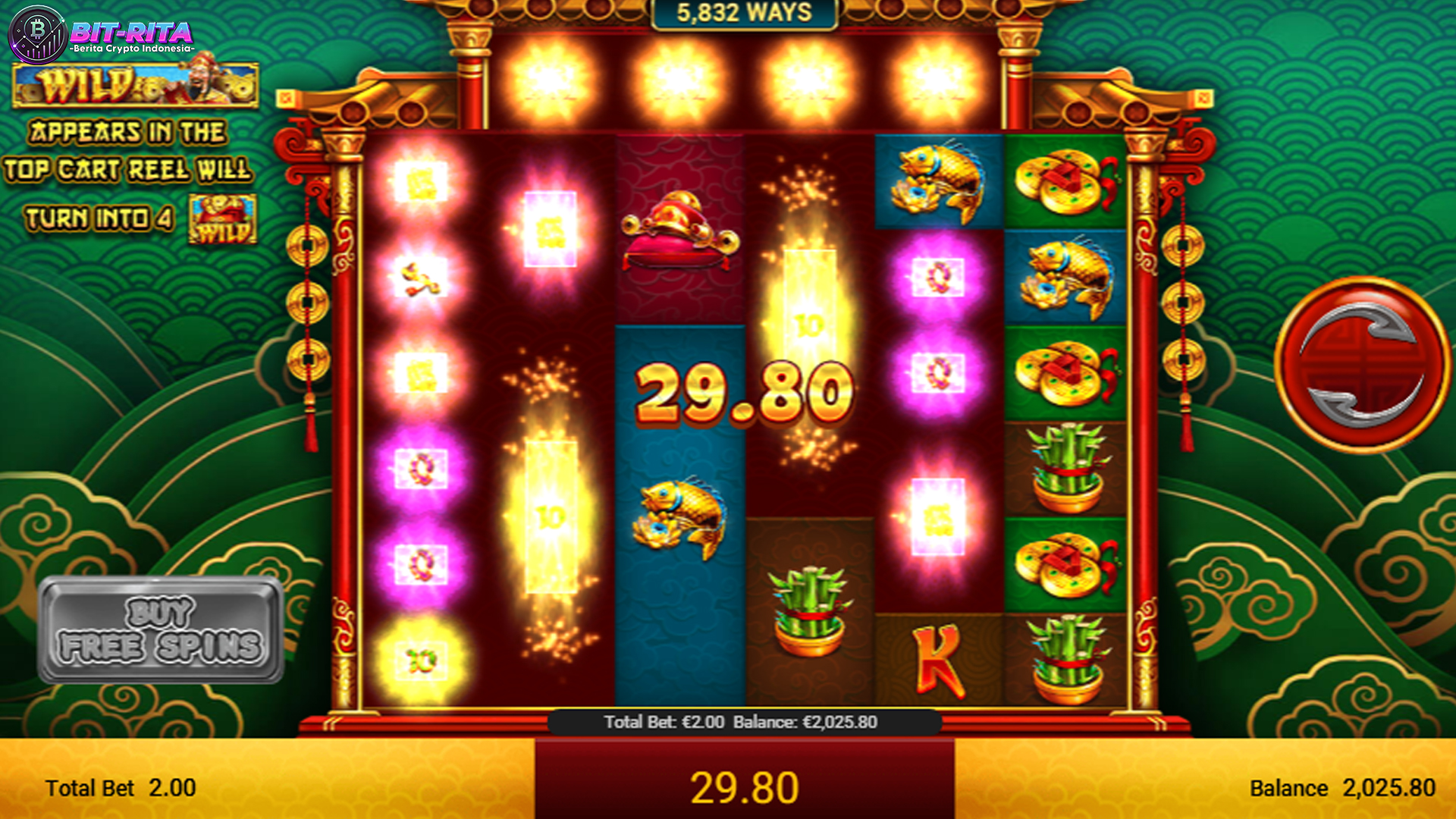 Slot Online Caishen Sering Ngasih Jackpot 10x Tanpa Alasan!