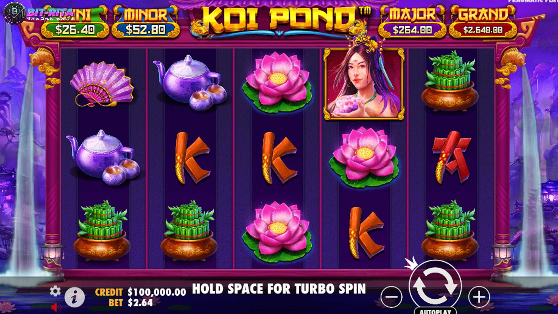 Koi Pond di Bandar Slot Online Kunci Auto Tajir Tanpa Ribet!