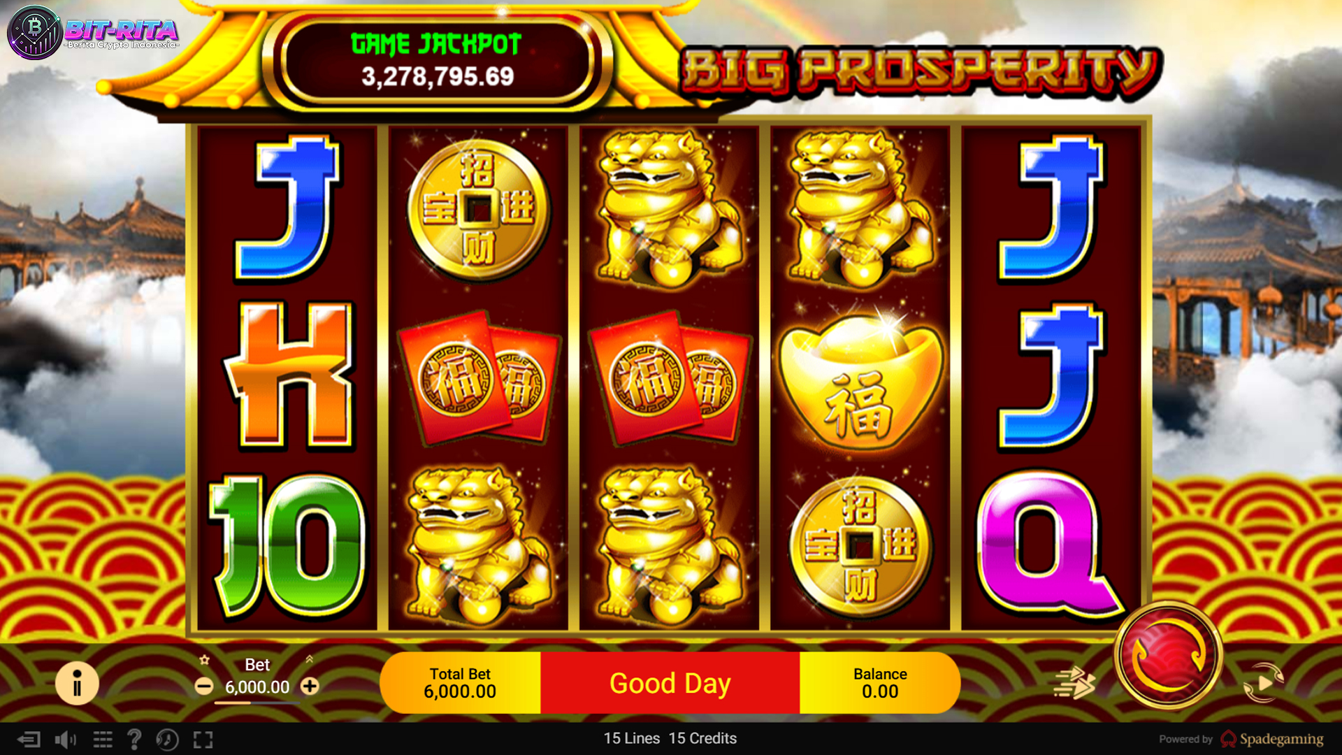 Rtp8000 Siap Manjakan Pemain Game Slot Gacor Big Prosperity