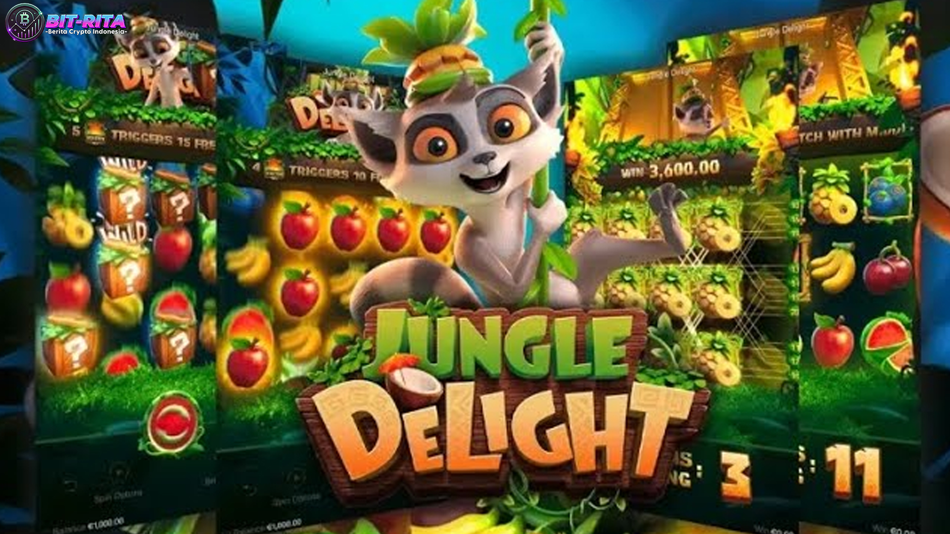 Slot Online Jungle Delight Buktikan 3 kali Peluang Emas