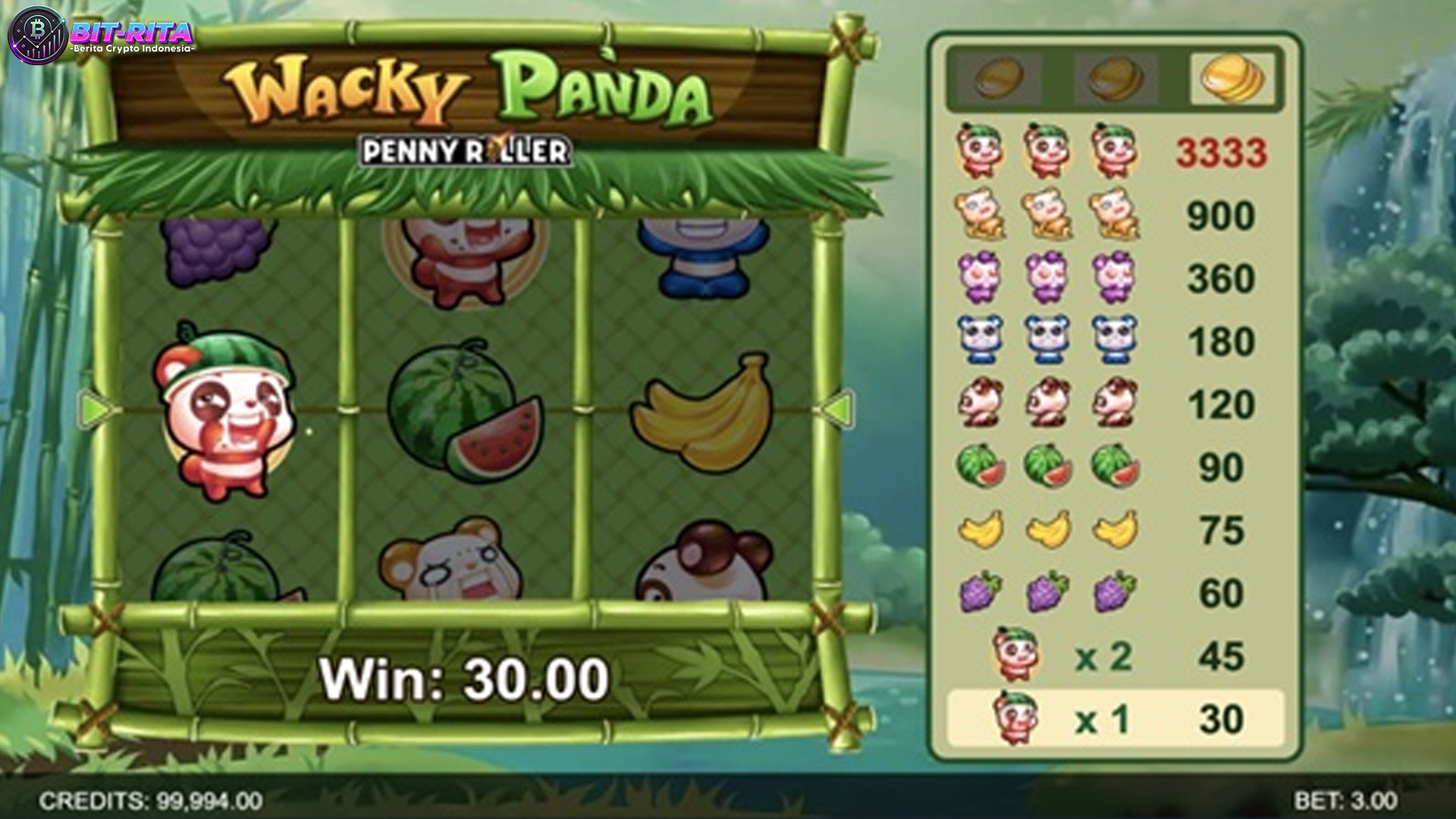 Slot Wacky Panda di Cnnslot 2025 Paling Dicari Pemain