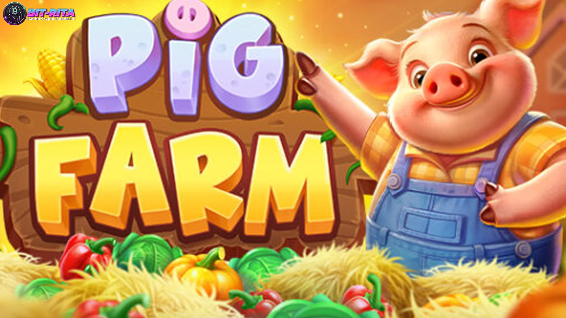 Grafis Colorful dan Animasi Lucu Pig Farm di Slot777