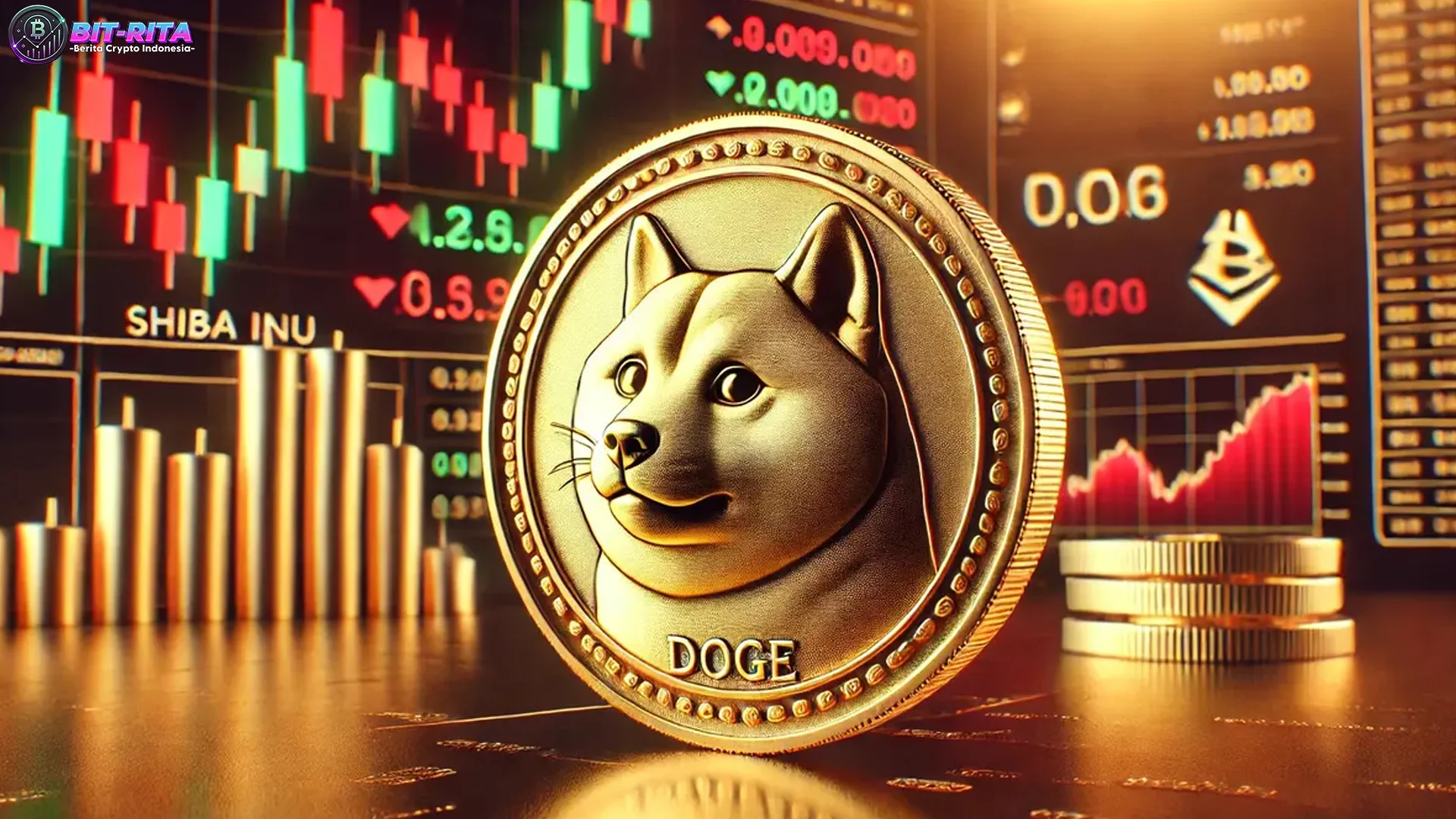 Doge Santuy Ngegas 3%, Lihat BTC & ETH Lagi Merosot Parah
