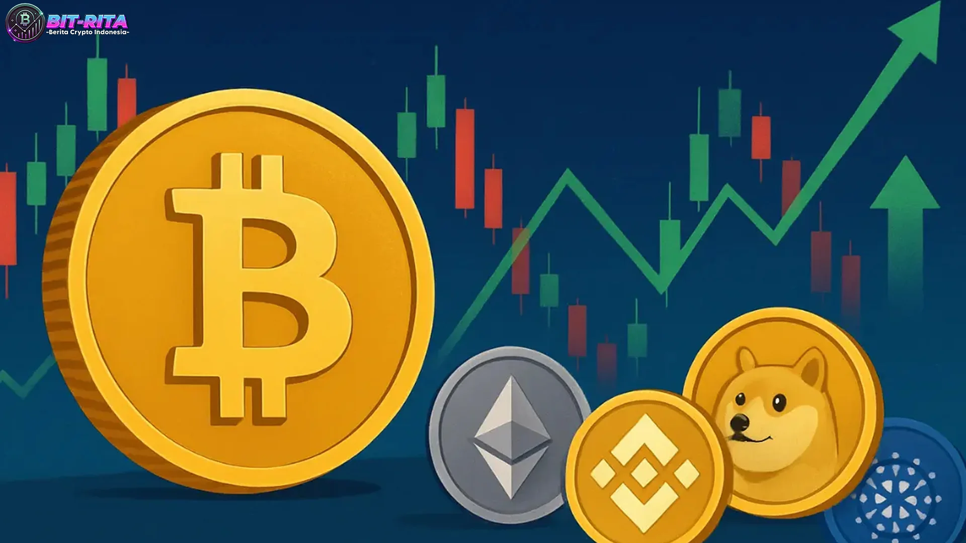 Harga Kripto Hari Ini Tampilkan 5 Koin Dengan Pergerakan Menghijau