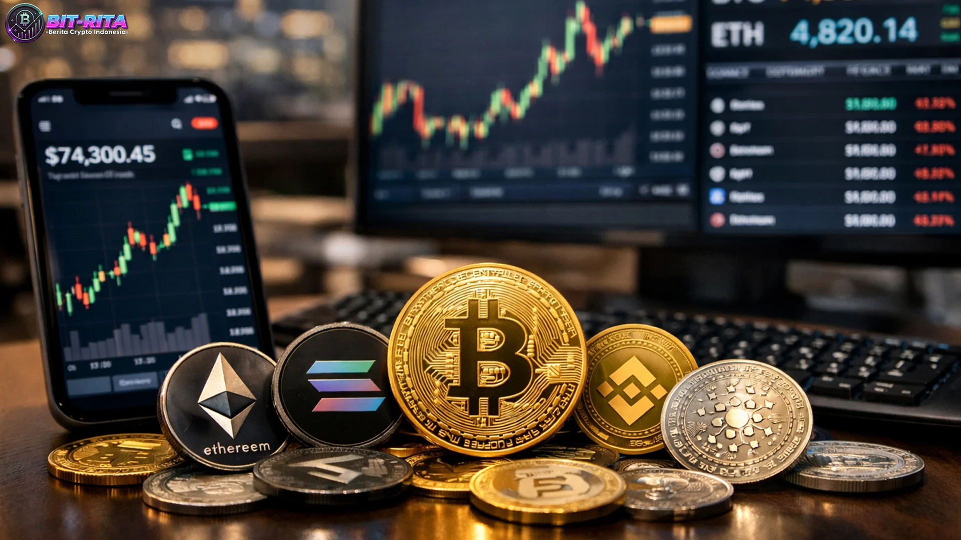 Harga Kripto Hari Ini 24 Januari 2026 Bitcoin & Ethereum Naik Terbatas