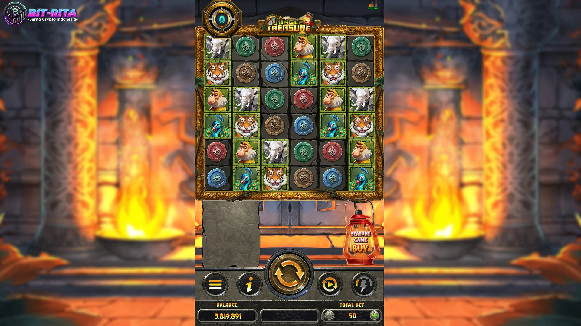 Visualnya Auto Segar! 5 Detail Hutan di Jungle Treasure Bikin Betah Banget