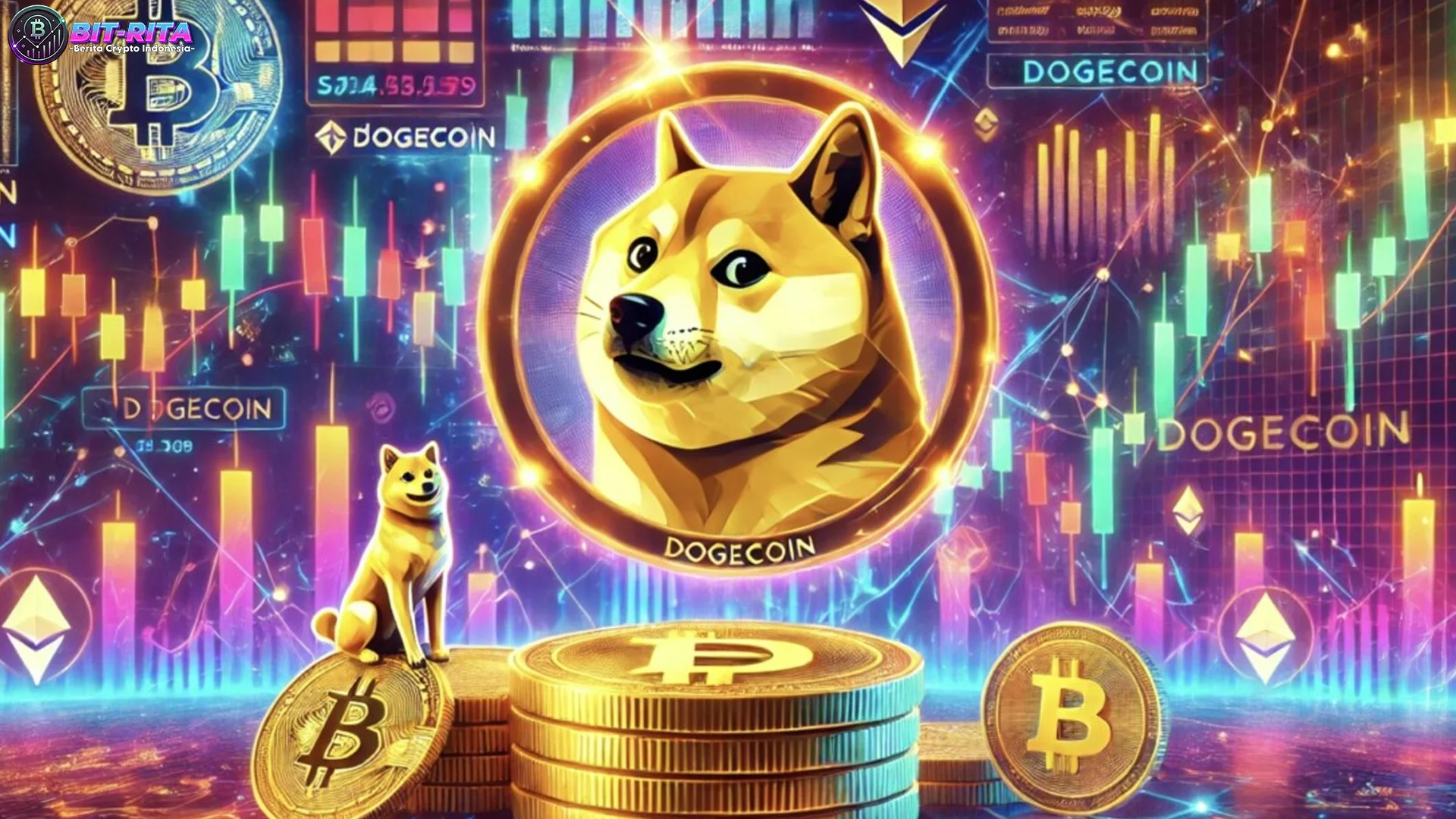 Bitcoin Dan Dogecoin 4 Persen Turun Harga Kripto 24 Maret 2026