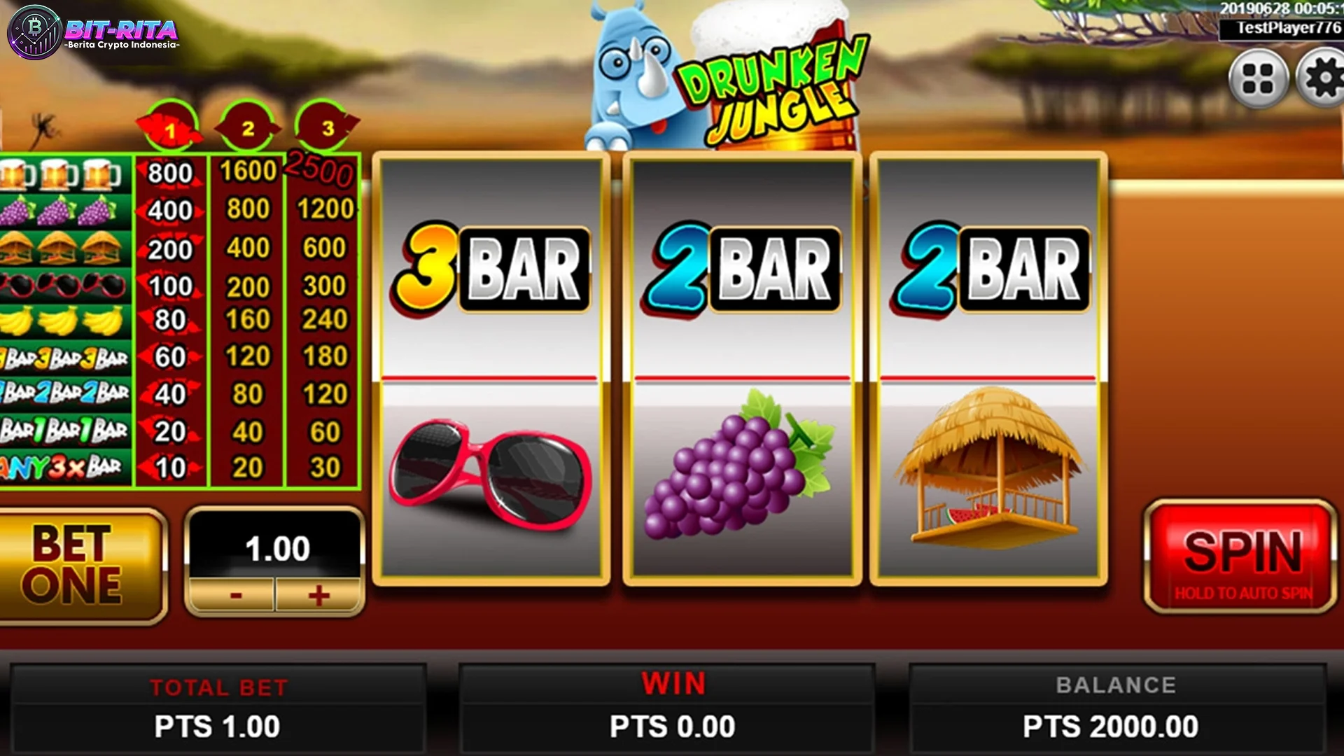 Wajib Tahu! RTP Drunken Jungle Lagi Naik 3x Kece Badai